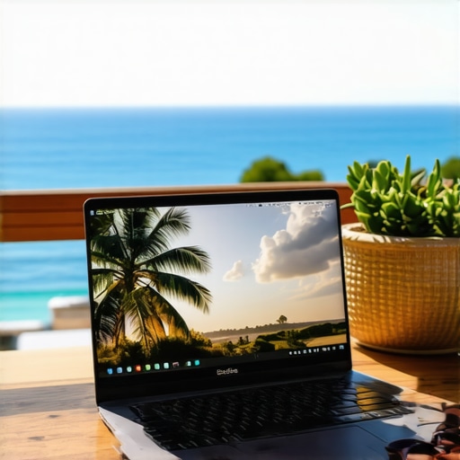 The best laptops for digital nomads who work in the sun