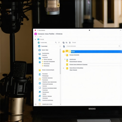 Using Group Policy Editor to stop updates A laptop screen displaying Windows Group Policy Editor settings to disable automatic updates for a stable streaming environment.