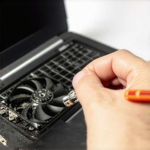 Why your laptop fan makes a clicking noise and the fix