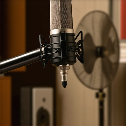 Why your podcast mic picks up fan noise and the silent fix